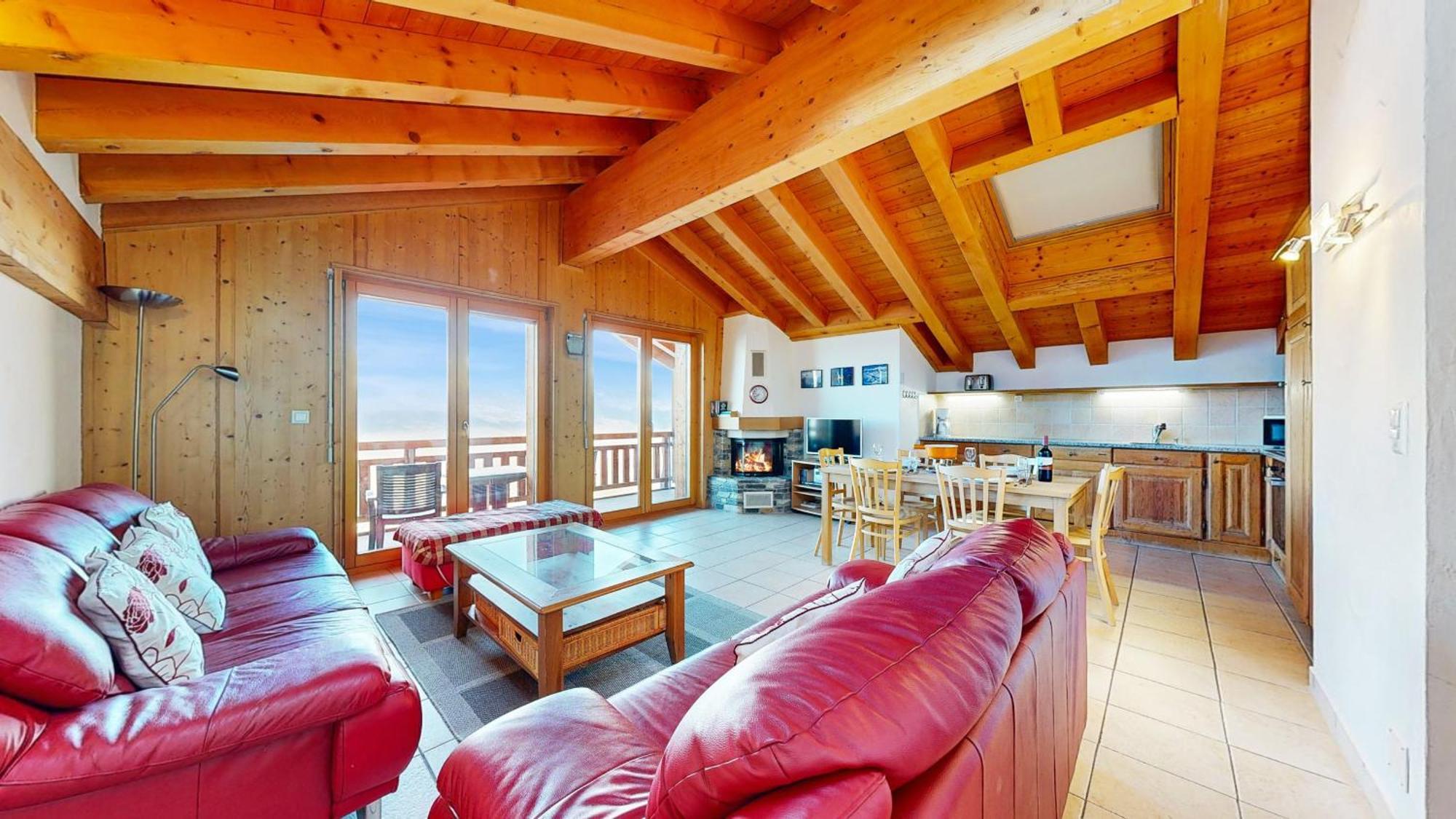 Plein Ciel Mountain & Cosy Apartments By Alpvision Residences Veysonnaz Zewnętrze zdjęcie