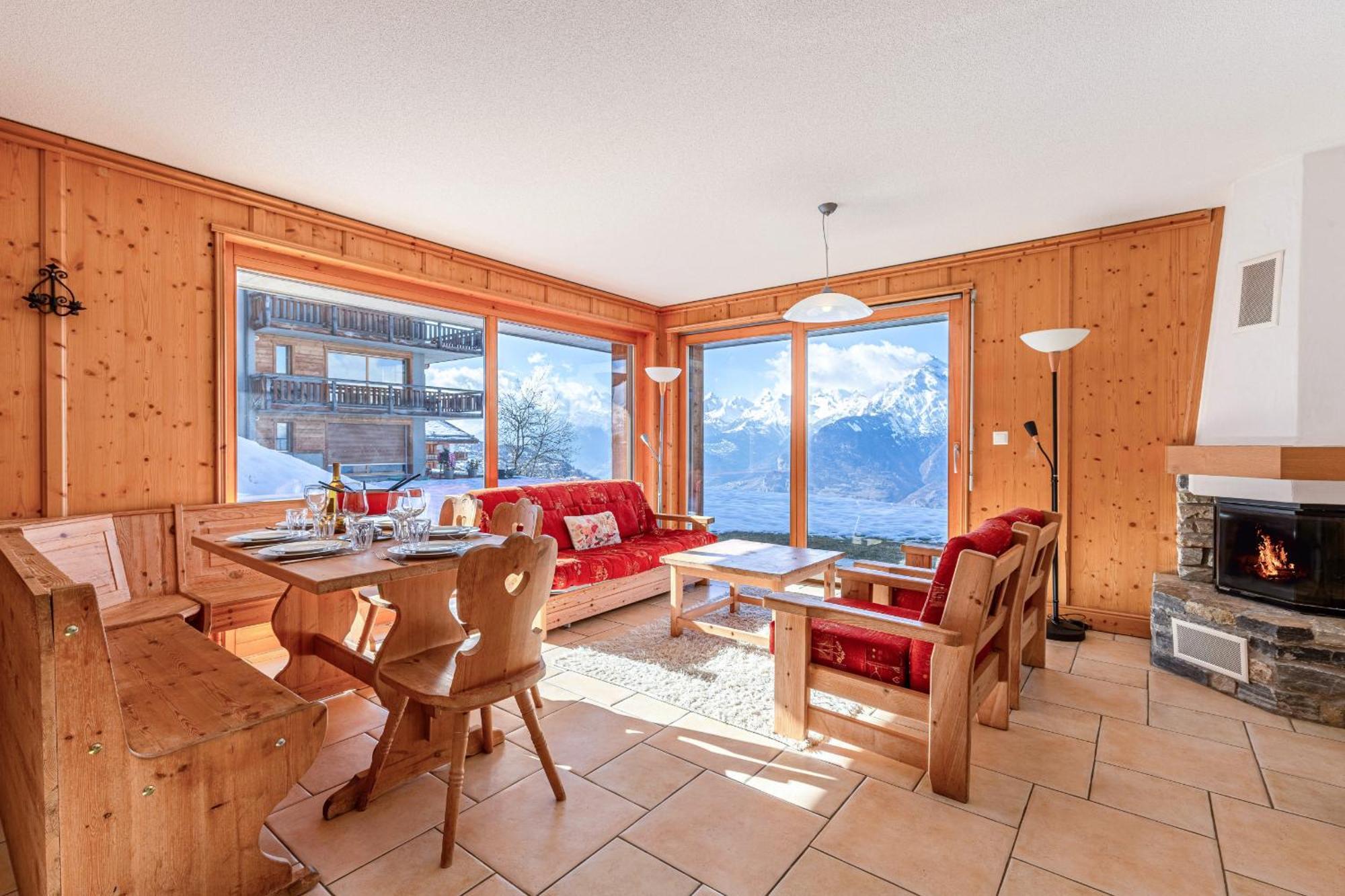 Plein Ciel Mountain & Cosy Apartments By Alpvision Residences Veysonnaz Zewnętrze zdjęcie